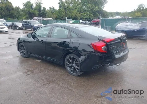 2019 Honda Civic Sport from USA, damaged, VIN 2HGFC2F8XKH504582